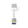 USB-A-Network-Adapter-Male--RJ45-Male-10/100/1000-Mbit-0.2m-Silver-Nedis-1