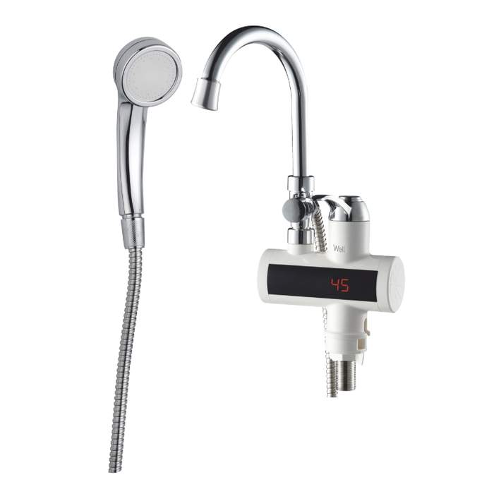 Electric-faucet-with-Well-Sprinkle-shower-power-3300W-sink-mounting-hot-water-heating-30-60°C-1