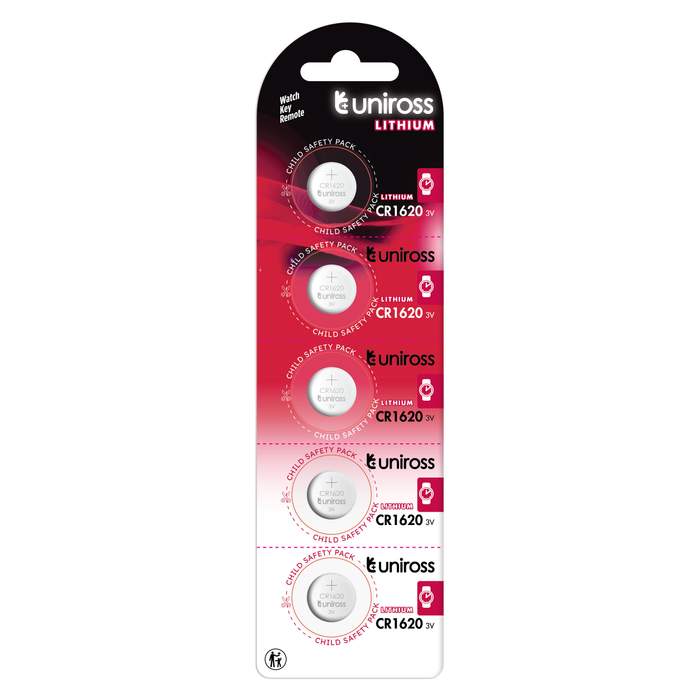 Uniross-CR1620-3V-Lithium-Button-Battery-5-pcs/blister-1