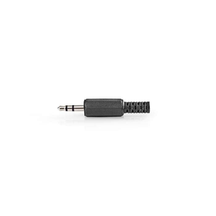 Jack-Connector-Stereo-|-3.5-mm-Male-|-25-pieces-|-Black-1