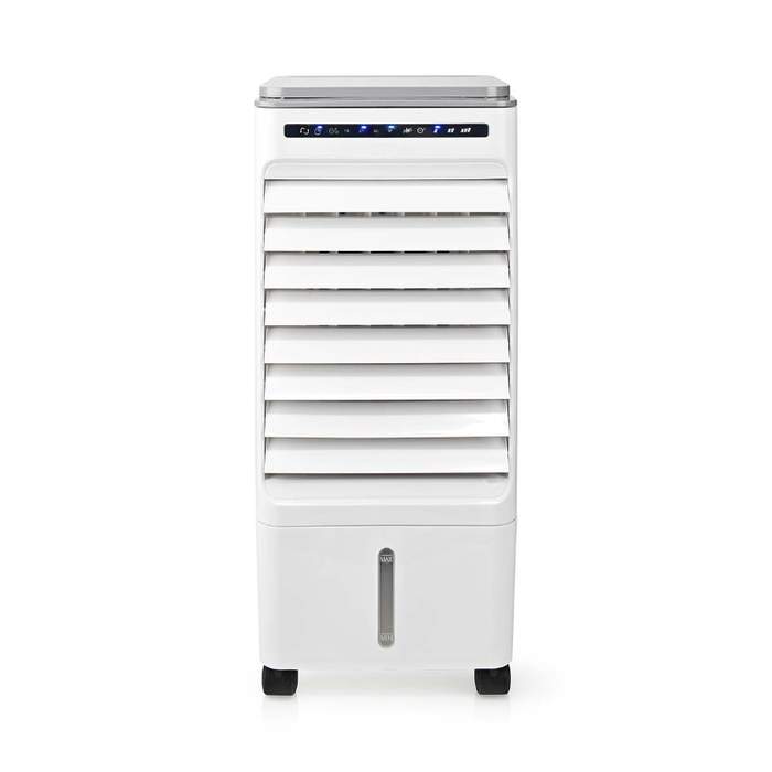 Mobile-air-cooler-tank-capacity:-5L-3-speeds-215-m³/h-oscillation-remote-control-Nedis-1