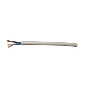 Cablu electric MYYUP H05VV-F 2X0.75, rola 100m, alb