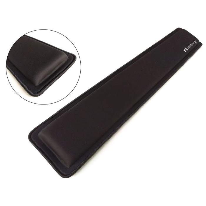 XL-Pro-Sandberg-520-36-Ergonomic-Mouse-Pad-Black-1
