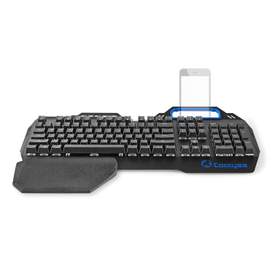 Tastatura Gaming mecanica, USB, RGB, taste US, Nedis