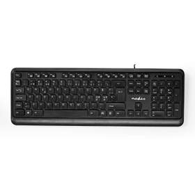 Tastatura cu fir Nedis, taste multimedia ND
