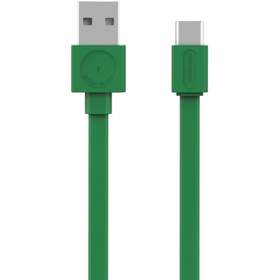 Cablu USB 2.0 A tata - USB-C, 1.5m, verde, Allocacoc