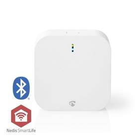 Centru de comanda Smart Zigbee Gateway Nedis, pana la 50 de dispozitive, alimentat la retea, Android / IOS, alb