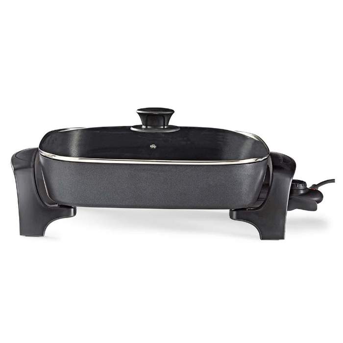 Nedis-electric-frying-pan-40-cm-2200W-aluminum-body-black-1