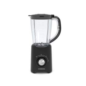 Blender 800 W 2 Speeds + pulse 4 Stainless steel blades 1.5L Plastic jug Black