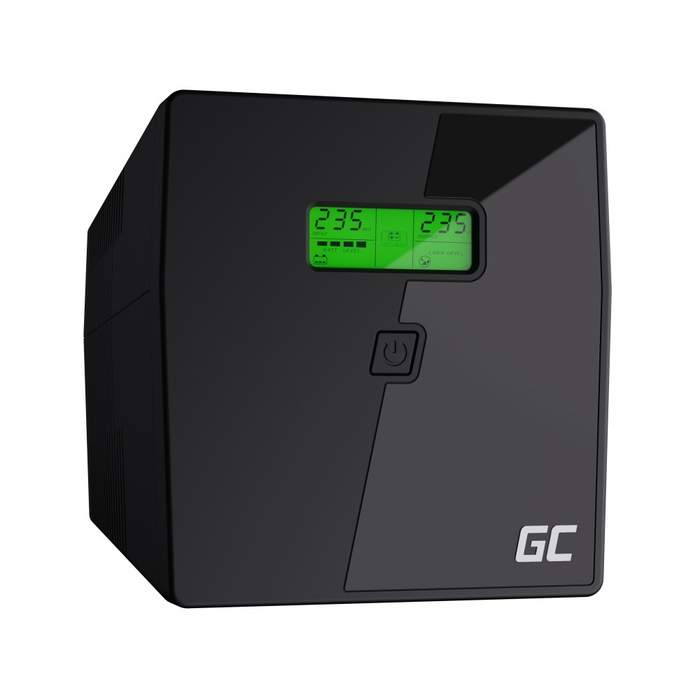 1000VA/700W-interactive-line-UPS-LCD-display-pure-sine-UPS08-PowerProof-Greencell-1