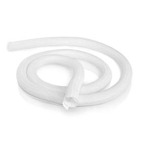 Manson pentru gestionarea cablurilor, diametru maxim 30mm, 2m, alb, Nedis