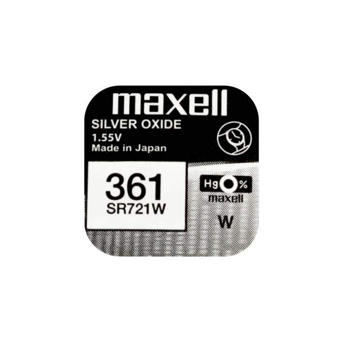 Maxell-SR721W-V361-SR58-1.55V-Watch-Battery-Silver-Oxide-10pcs/box-1