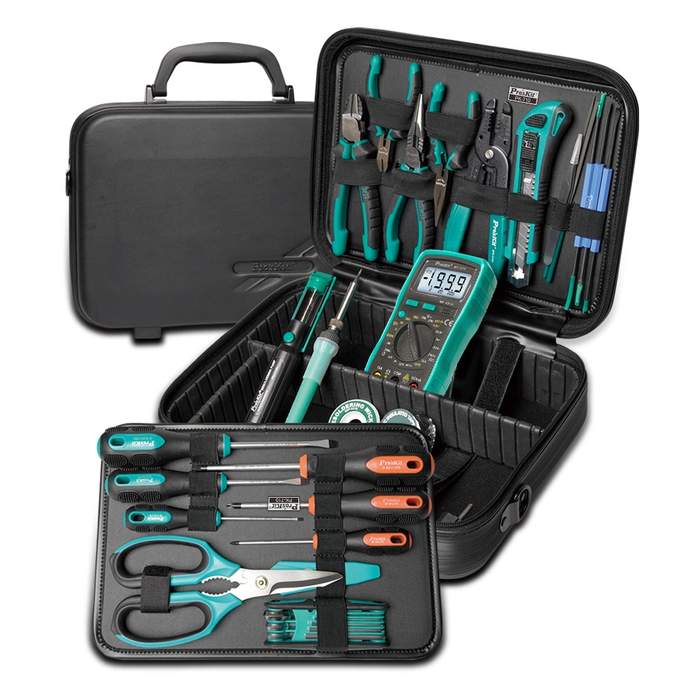 Basic-Electrician-Tool-Kit-33-Pieces-220V-Pro'sKit-1