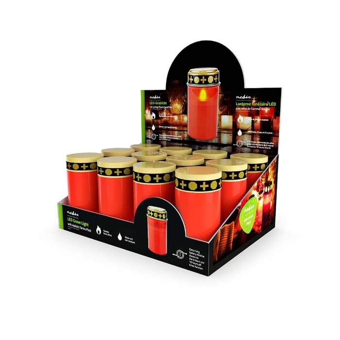 Nedis-LED-Cemetery-Candle-2x-AA-Timer:-6-hours-on/18-hours-off-set-of-12-pcs-1