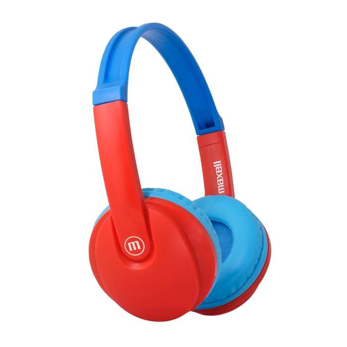 Maxell-BT350-Children's-Bluetooth-Headphones-Microphone-Turquoise-1