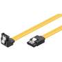 PC-data-cable-6 Gbps-90°-clip-0.5-m-yellow--SATA-L-Type-male->-SATA-L-Type-male-90°-1