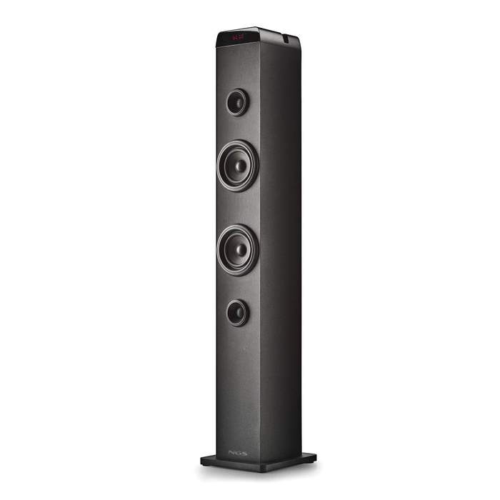 NGS-Tower-Speaker-with-Bluetooth-Sky-Charm-Pro-50W-USB-Black-1