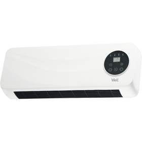 Aeroterma de perete, 2000W, 2 setari de caldura, Well