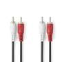 Nedis-2x-RCA-Male--2x-RCA-Male-Audio-Cable-1.5m-Black-1