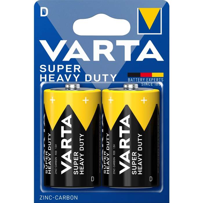 Zinc-Carbon-Battery-R20-(D)-2pcs/blister-Super-Heavy-Duty-Varta-1