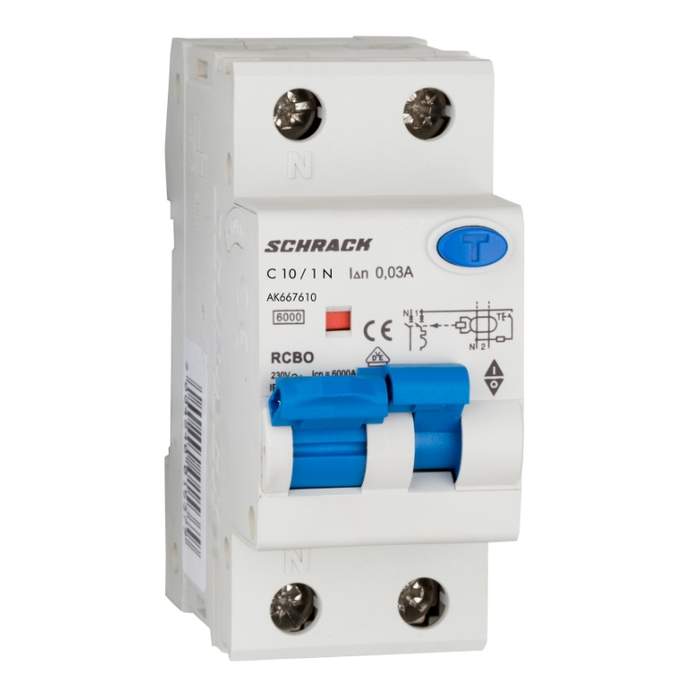 Întrerupator-automat-diferential-Schrack-AMPARO-AK667610--6kA-10A-1P+N-30mA-tip-A-1