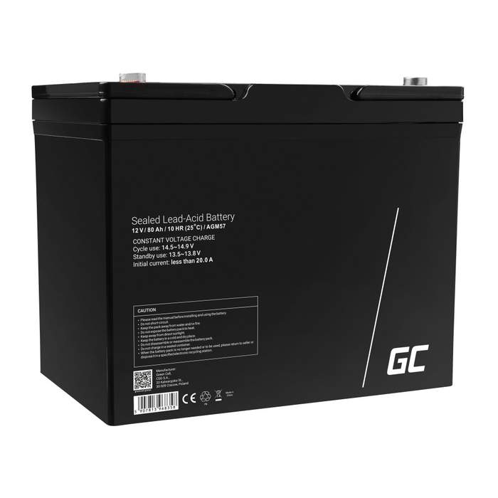 GreenCell-12V-80AH-lead-acid-battery-M8-terminal-AGM57-1