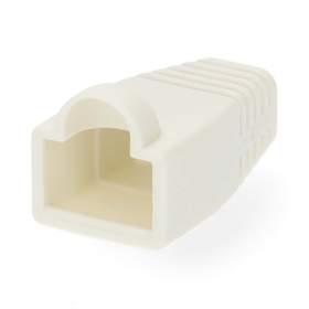 Capac pentru mufa retea RJ45 Nedis, alb, set 10 bucati
