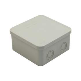 Doza derivatie Bemis BB2-0441-0003, zidarie, capac patrat cu cleme, aparenta, 95x95x50mm, IP44