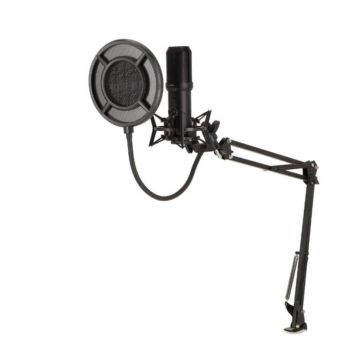Nedis-Gaming-Microphone-Streaming-Desk-Mount-USB-C-POP-Filter-1