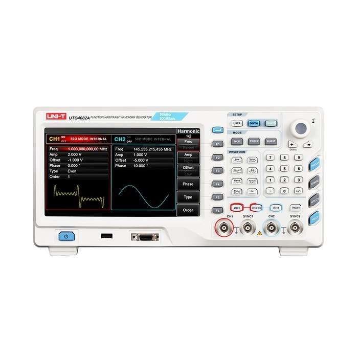 Function-generator-2-channels-TFT-8"-80MHz-UNI-T-UTG4082A-1