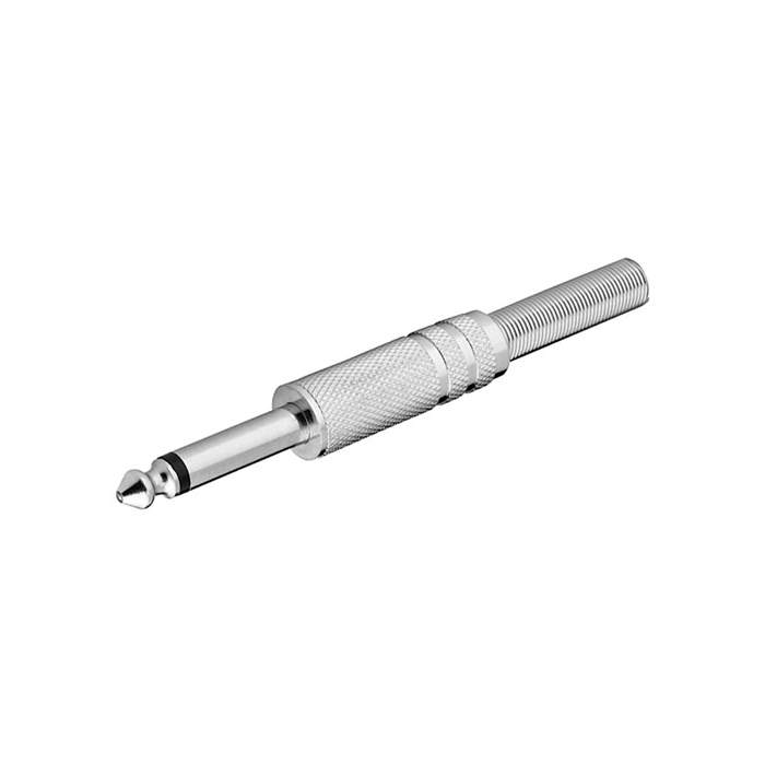 6.35-mm-mono-jack-connector-with-cable-protection-metal-10-piece-set-Goobay-1