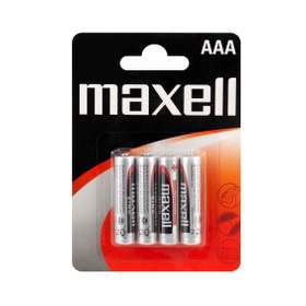 Baterie zinc R3 (AAA) Maxell 4 buc/blister