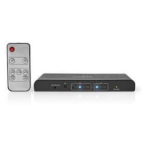 Extractor audio HDMI 4K60Hz, intrare 1x HDMI, iesire 2x HDMI, 2x RCA, 1x Toslink, 1x 3.5 mm, Nedis