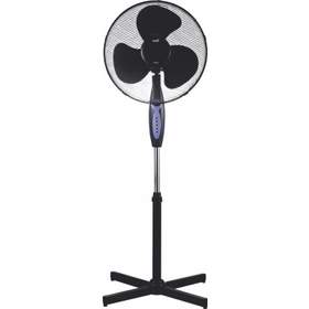 Ventilator cu picior, 43cm 45W, cu telecomanda, Well Freeze