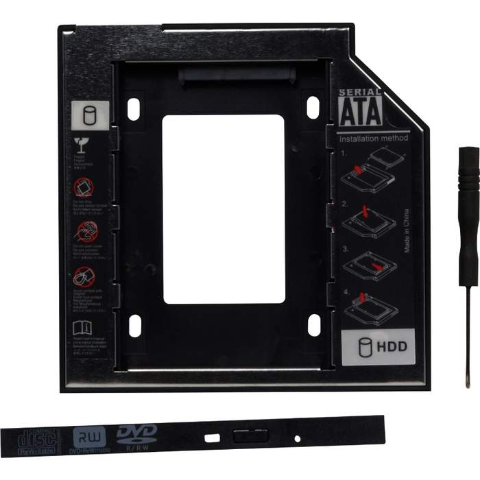 Laptop-HDD-Caddy-Rack-Thickness-12.7mm-Interface-Sata-to-Sata-1