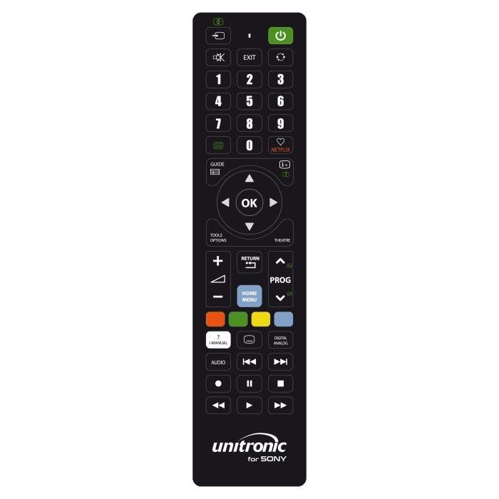 Sony-LCD-TV-Universal-Remote-Control-1717-Unitronic-1