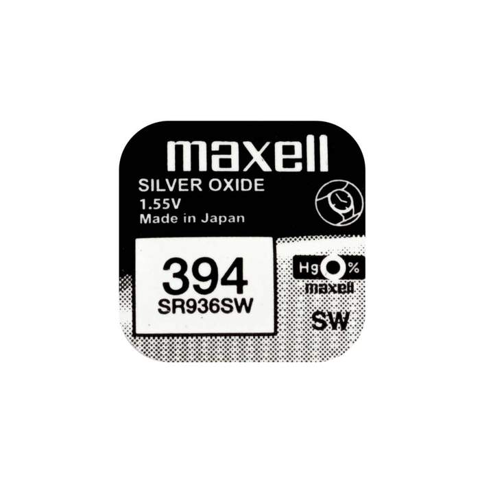 Maxell-Watch-Battery-SR936SW-V394-AG9-1.55V-Silver-Oxide-10pcs/box-1