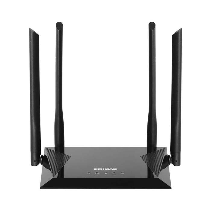 AC1200-Wireless-Router-Dual-Band-4-Ports-4-External-Antennas-Black-BR-6476AC-Edimax-Resealed-1