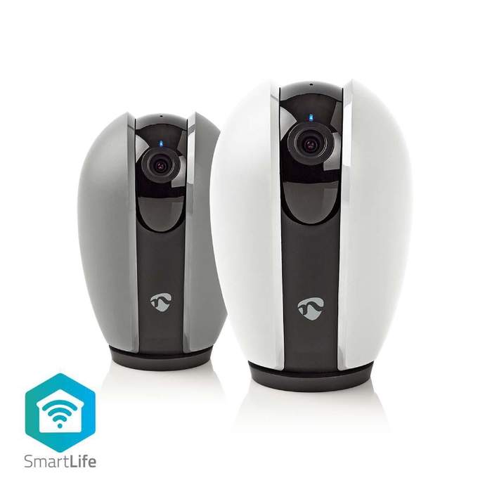 SmartLife-Indoor-Camera-|-Wi-Fi-|-HD-720p-|-Pan-tilt-|-Cloud-Storage-(optional)-/-microSD-(not-included)-|-With-motion-sensor-|-Night-vision-|-Grey-/-White-1