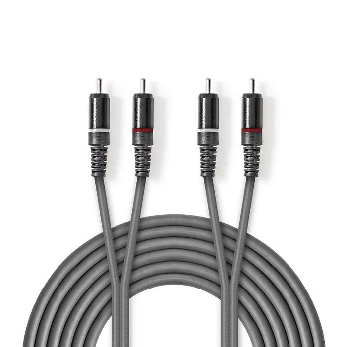 2x-RCA-Male--2x-RCA-Male-Stereo-Audio-Cable-1.5m-Grey-Nedis-1