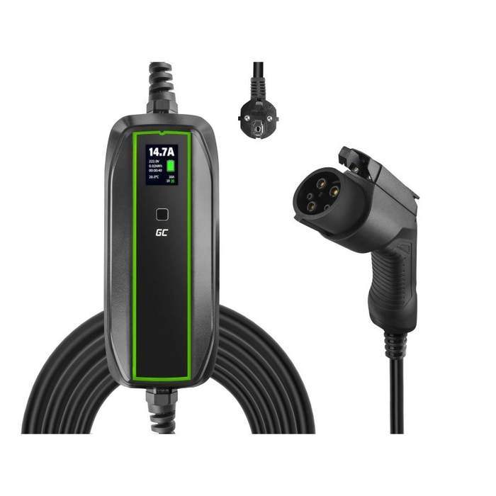 Green-Cell-EV17-Portable-Electric-Car-Charger-3.6-kW-type-1-at-Schuko-6.5m-1