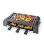 Gourmet-Electric-Grill/Raclette.-6-persons-spatula-rectangle-1000W-Nedis-1
