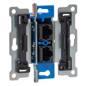 Priza de perete 2x RJ45 Cat6a, functie Access Point PoE WiFi, Apac W Hirschmann