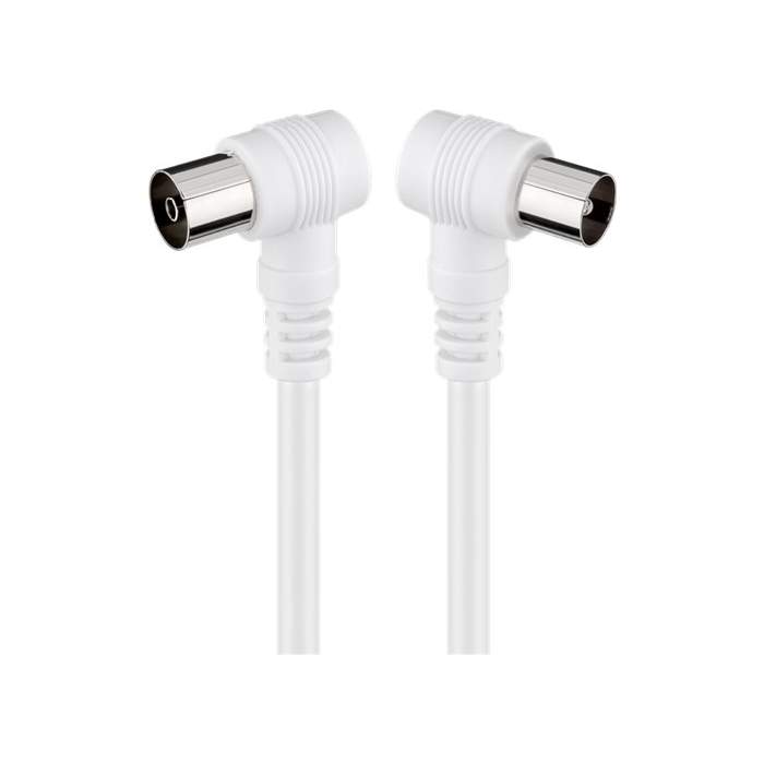 Angled-antenna-cable-(<70-dB)-2x-shielded-5-m-white--Coaxial-male-90°->-Coaxial-female-90°-1
