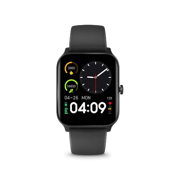 Nedis-Smart-Watch-Heart-Rate-1.69"-Display-Bluetooth-Calling-IP68-Black-1