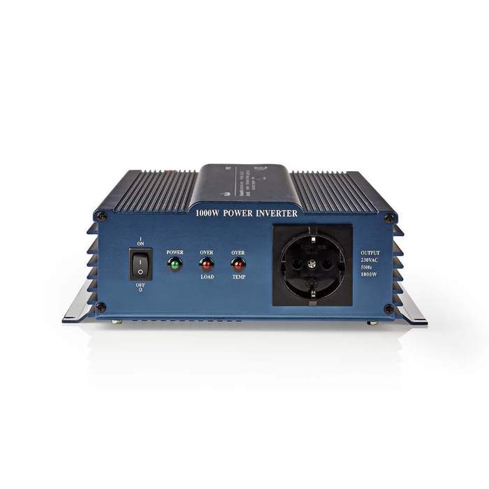 Nedis-Pure-Sine-Wave-Voltage-Inverter-12V-DC--230V-AC-1000W-1x-Schuko-1