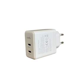 Incarcator retea Cudy CH40, 2x USB-C PD 40W (max 20W pe port), GaN, alb
