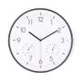 Quartz-wall-clock-30cm-thermometer-hygrometer-plastic-frame-Nedis-1