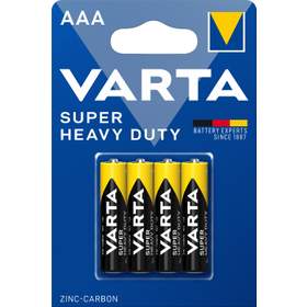 Baterie zinc carbon R3 (AAA) 4bucati/blister Super Heavy Duty Varta